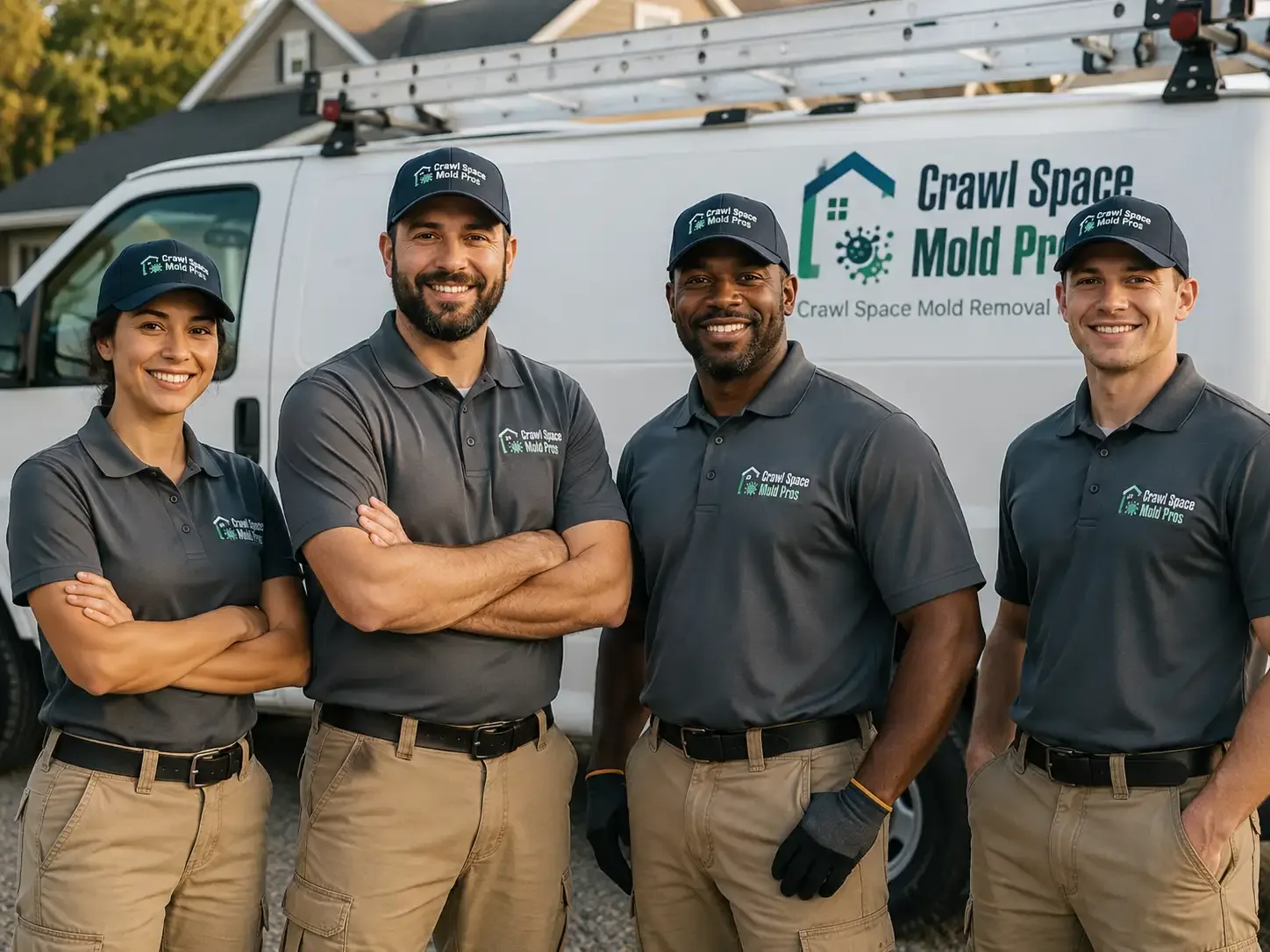 Crawl Space Mold Removal company in Mesopotamia, OH